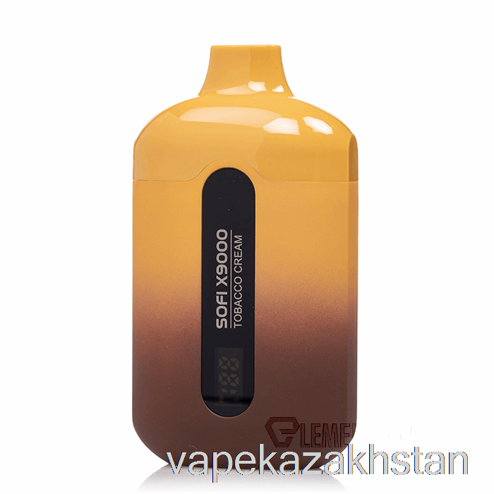 Vape Disposable SOFI X9000 0% Zero Nicotine Smart Disposable Tobacco Cream